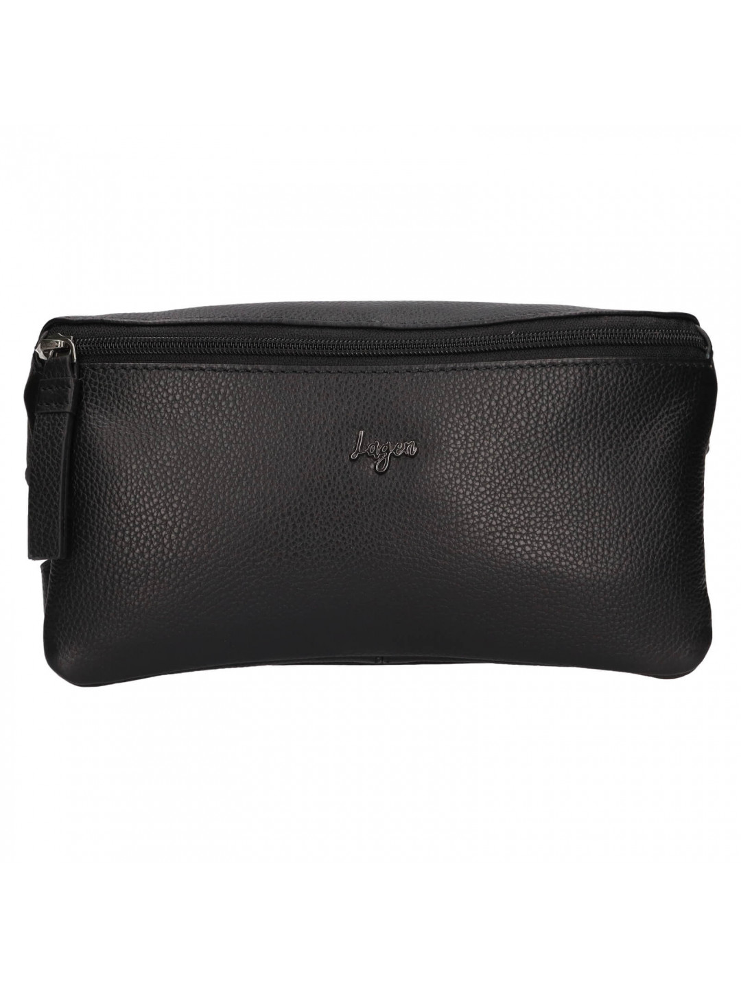 Dámská kožená ledvinka Lagen Lone – černá